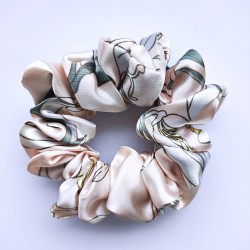 Scrunchie delikatna satyna