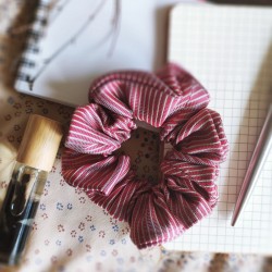 Jedwabna scrunchie - autumn...