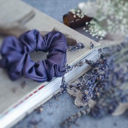 Jedwabna frotka - fiolet