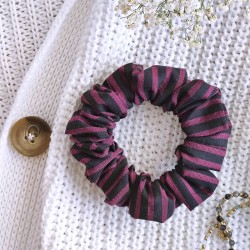 Frotka - burgundowe paseczki